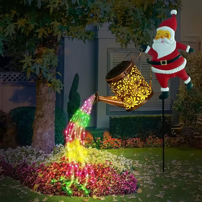 Santa Magic Waterfall™ – Regadera Solar Navideña LED