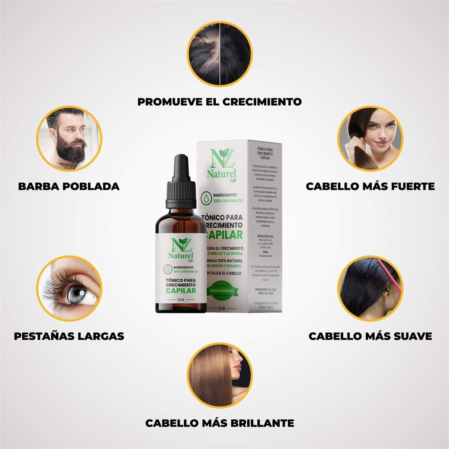 ¡Revive tu Cabello con HairX™: El Tónico Mágico para un Crecimiento Imparable!