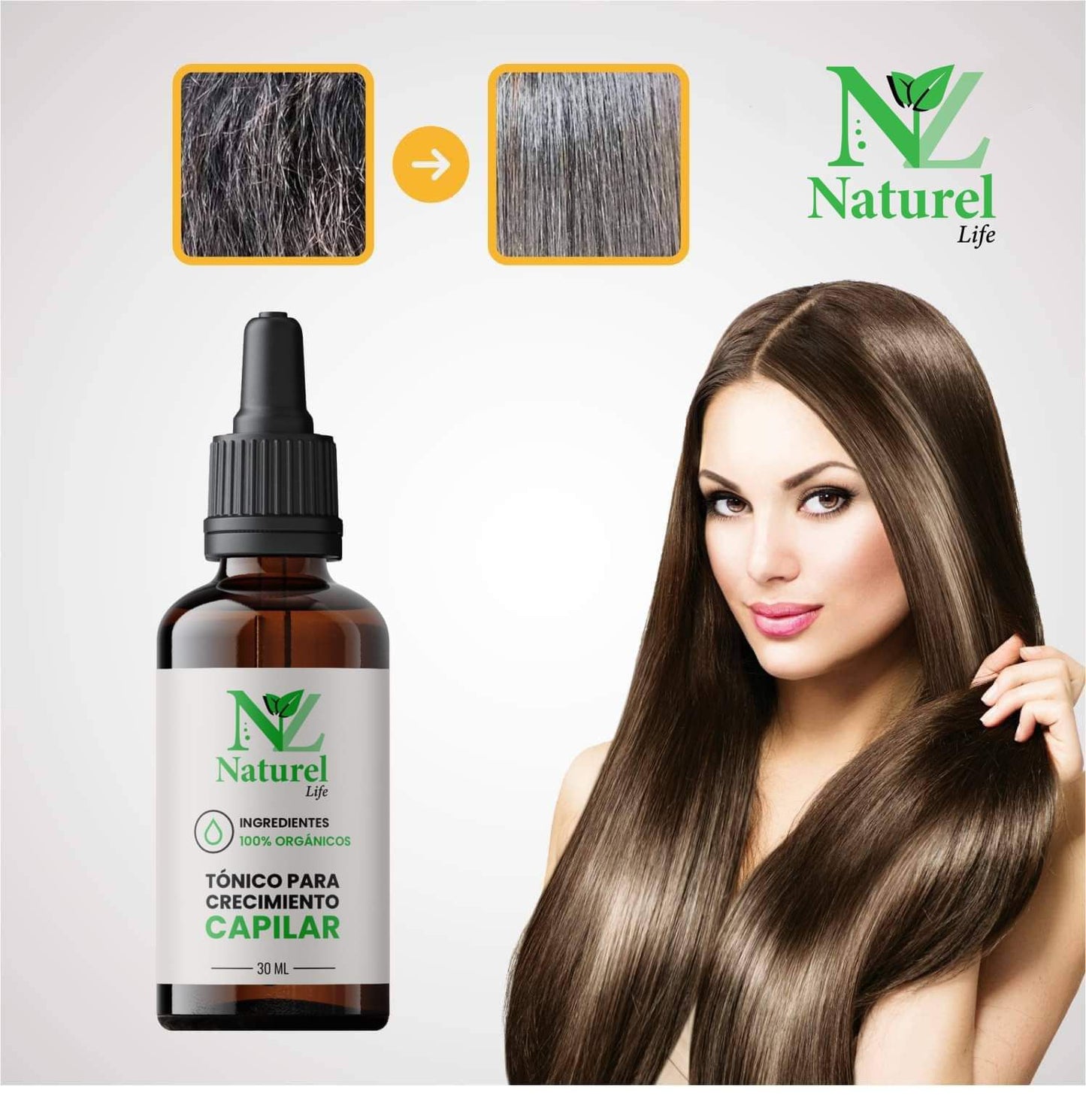 ¡Revive tu Cabello con HairX™: El Tónico Mágico para un Crecimiento Imparable!