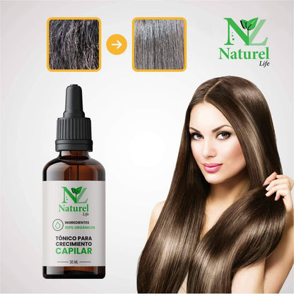 ¡Revive tu Cabello con HairX™: El Tónico Mágico para un Crecimiento Imparable!