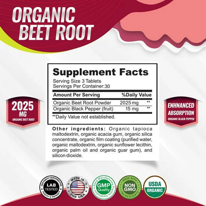 Raíz de Remolacha Orgánica - Suplemento 100% Natural