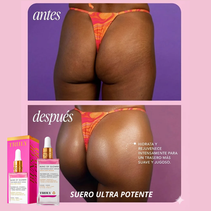 TRULY BUNS™ — Suero ultra hidratante El Secreto Pro para Glúteos Irresistibles!