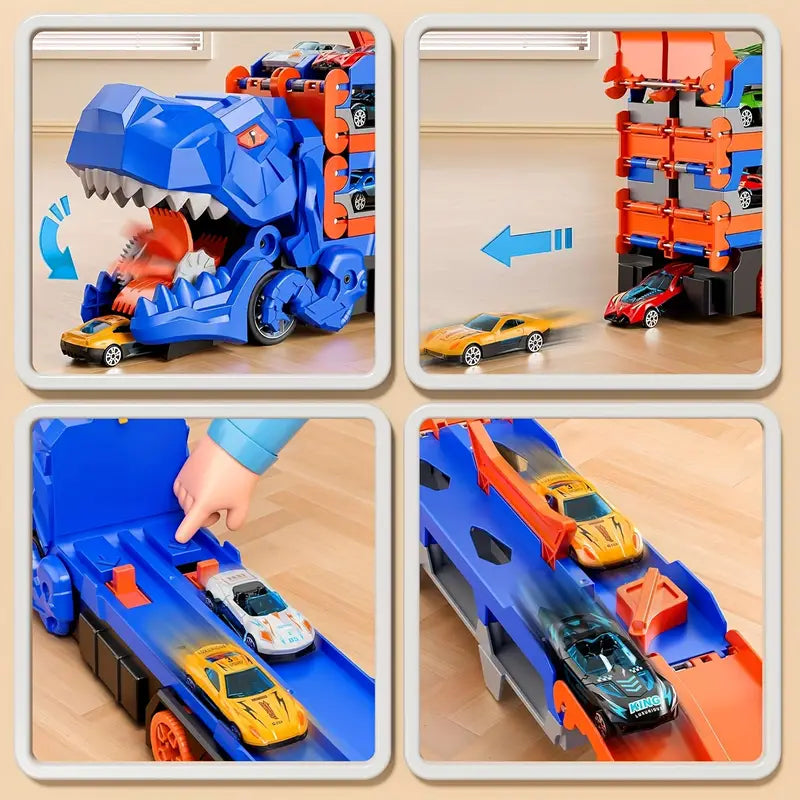 🦖 TurboDino Launcher™ – ¡El Devorador de Carros!