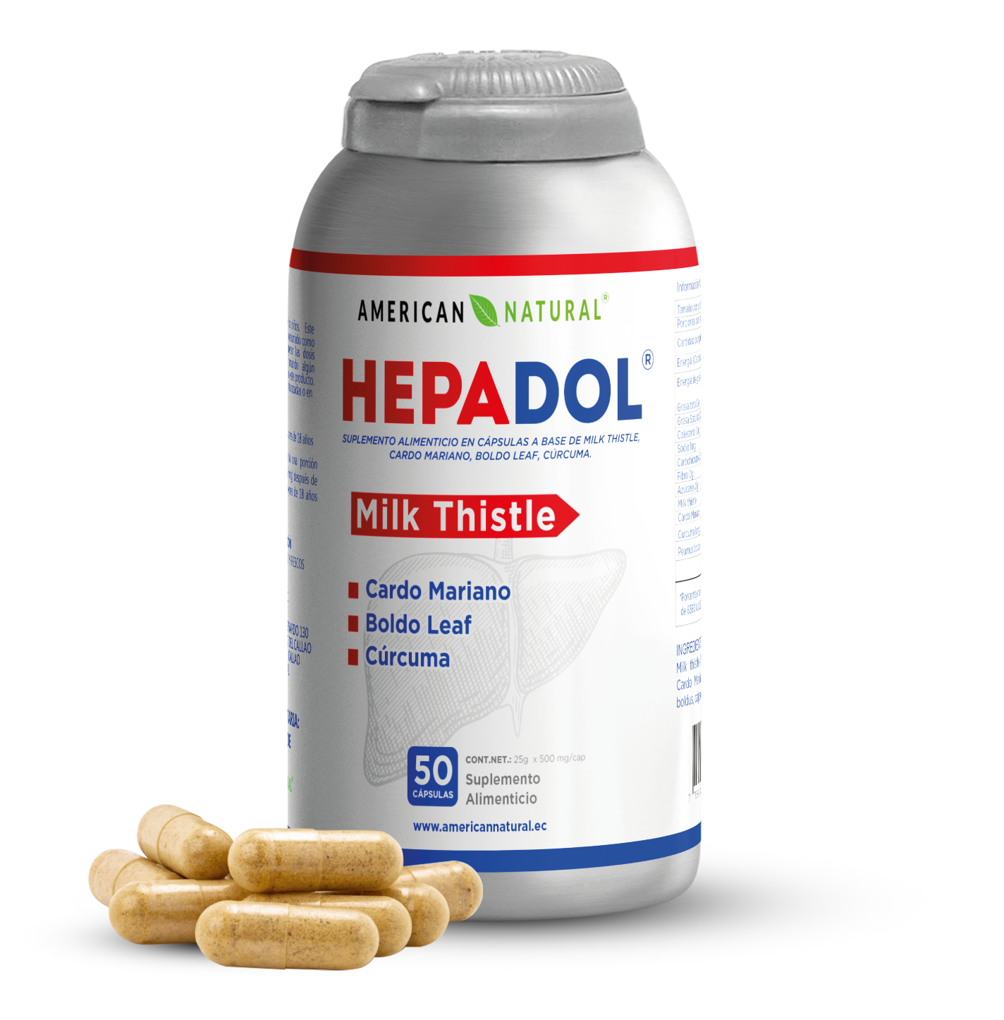 “HepaDol® – Detox Max Cáps