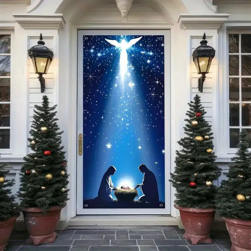 Puerta Mágica Navideña - Fundas Navideñas