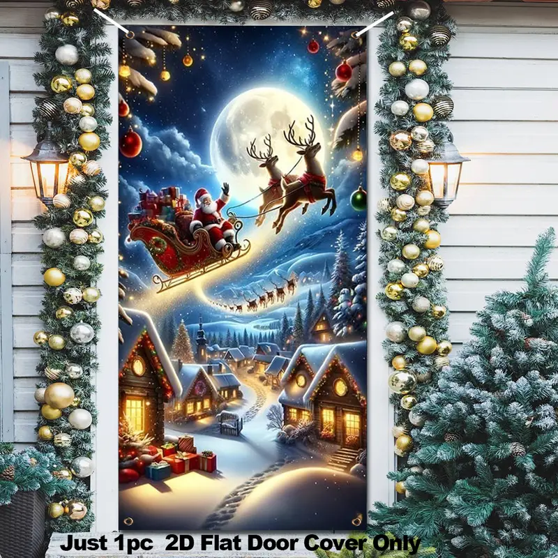 Puerta Mágica Navideña - Fundas Navideñas