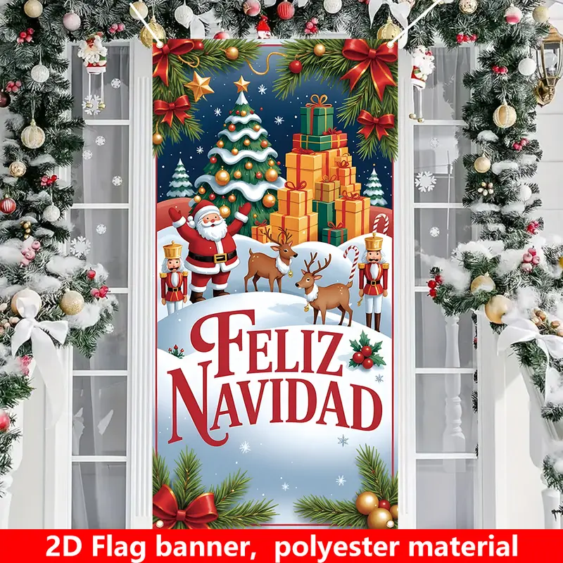 Puerta Mágica Navideña - Fundas Navideñas