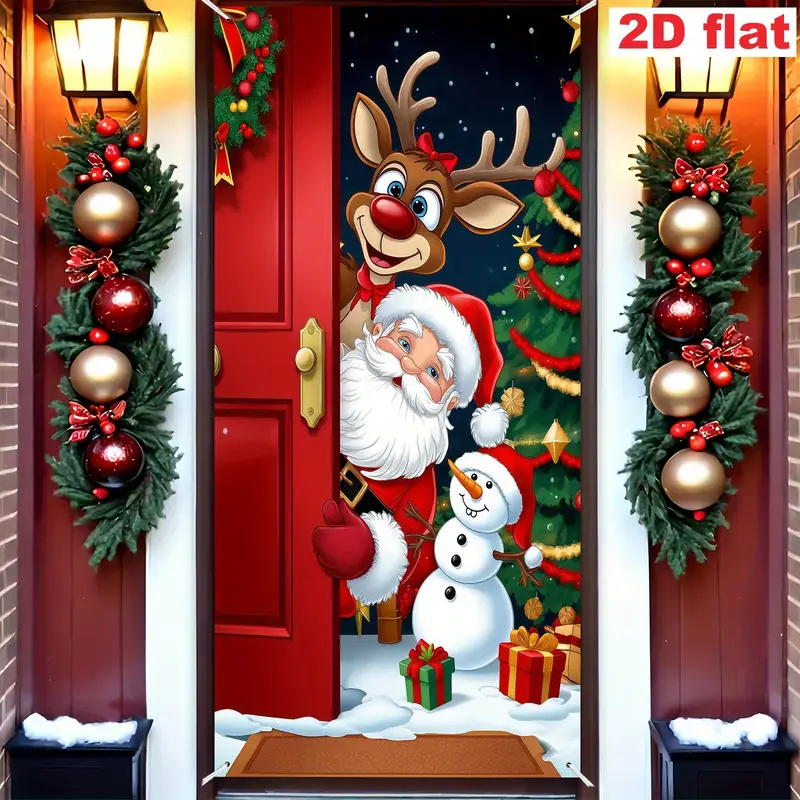 Puerta Mágica Navideña - Fundas Navideñas